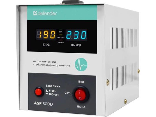 Стабилизатор напряжения Defender ASF 500D (99034)